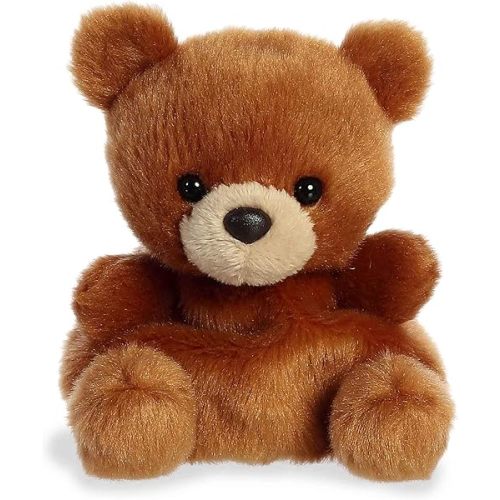 Aurora® Adorable Palm Pals™ Artie Bear™ Stuffed Animal - Pocket-Sized Play - Collectable Fun - Brown 5 Inches