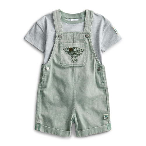 Toy Story Toddler Boys Shortall and Short Sleeve Tee Set, 2-Piece, Sizes 12M-5T