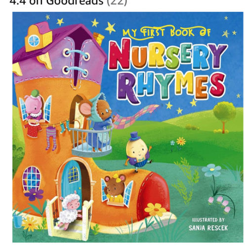 My First Book of Nursery Rhymes - Padded Board Book - Classics