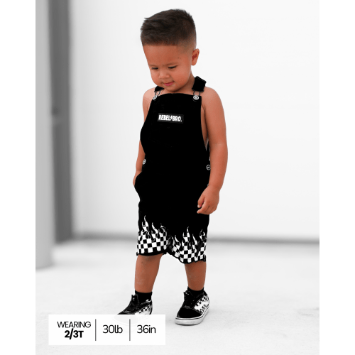 Cut Off Overalls in Harley
