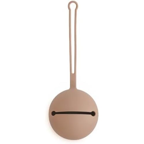 Mushie Silicone Pacifier Holder Case