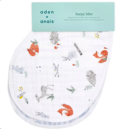 Cotton Muslin Burpy Bibs - 2 Pack | Snuggle Bugz | Canada's Baby Store