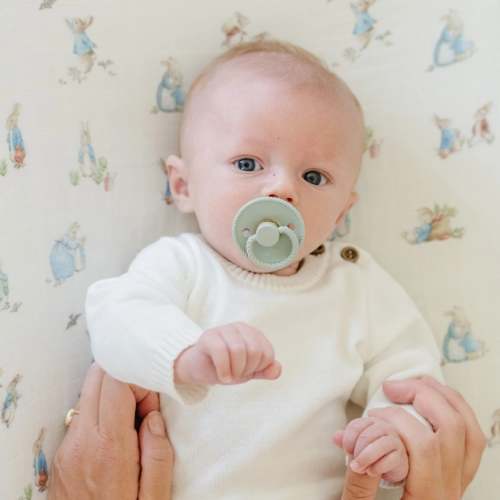 Peter Rabbit™ Cotton Muslin Changing Cover (Various Colors) | Saranoni – English Country Market