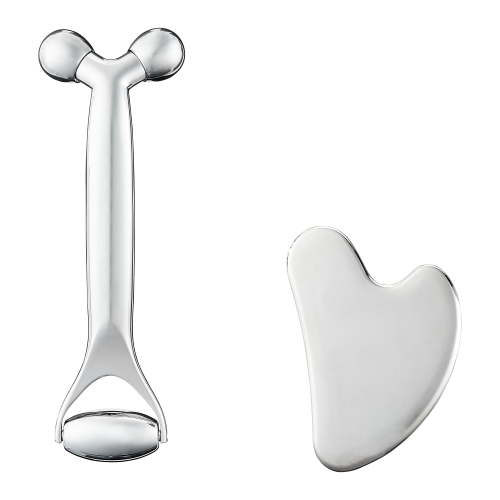Equate Gua Sha and Face Roller, 2 Piece