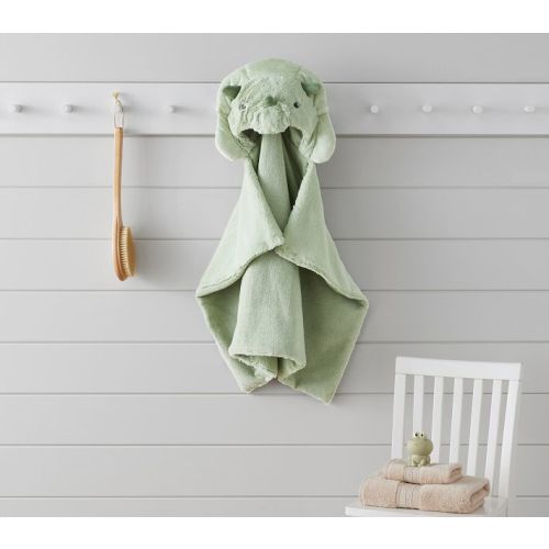 Dino Faux Fur Baby Hooded Towel