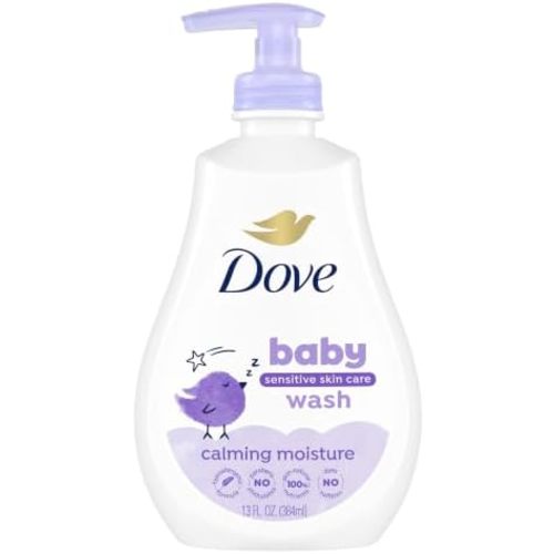 Baby Dove Sensitive Skin Care Baby Wash Calming Moisture 13 oz