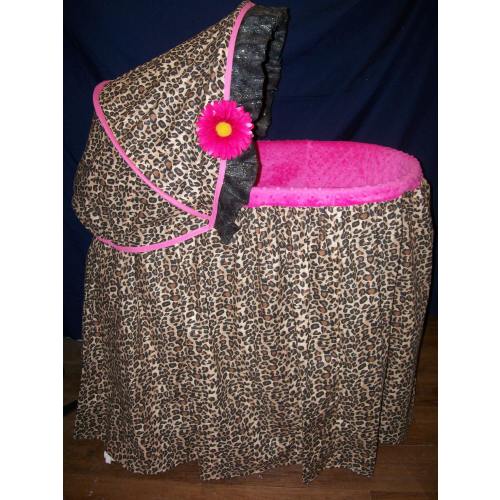 Leopard Bassinet Cover