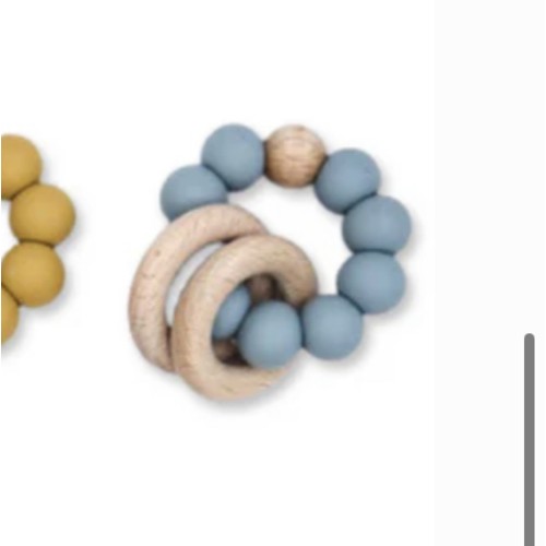 Beaded Teething Ring – Cowkid Clothing Company