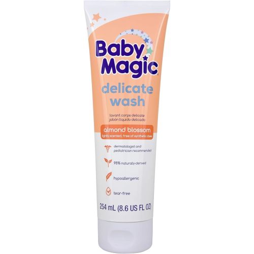 Baby Magic Delicate Wash, Almond Blossom Light Scent, 8.6 oz