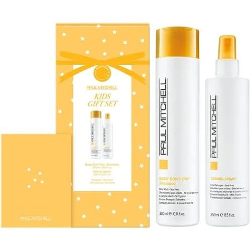 Paul Mitchell Kids Holiday Gift Set, Tear-Free Shampoo + Detangling Spray, For Babies + Children Of All Ages