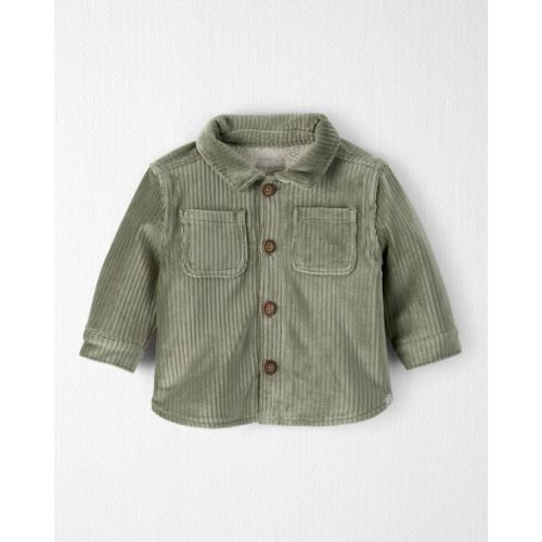 Baby Boy Recycled Ribbed Velour Jacket - Little Planet | Carter's