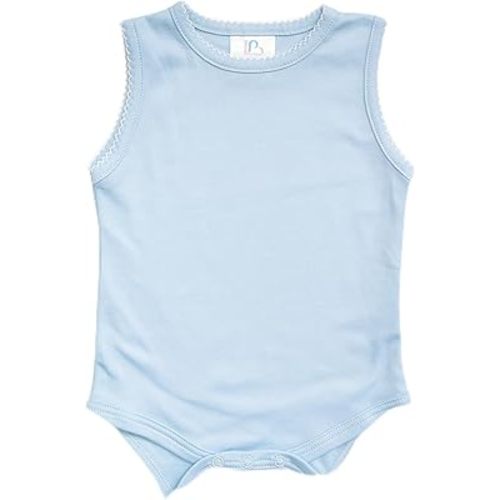 Sleeveless Bodysuit Made From 100% Pima Cotton