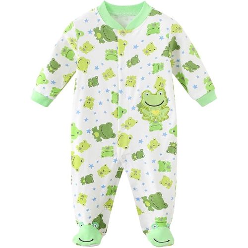 Babymine Unisex Baby Clothes for Boys Girls Cotton Newborn Girl Boy Onesie Infant Long Sleeve Romper Cute Newborn Outfit