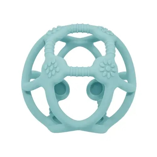 Playground Silicone Teething Ball Light Blue | Baby Bunting AU