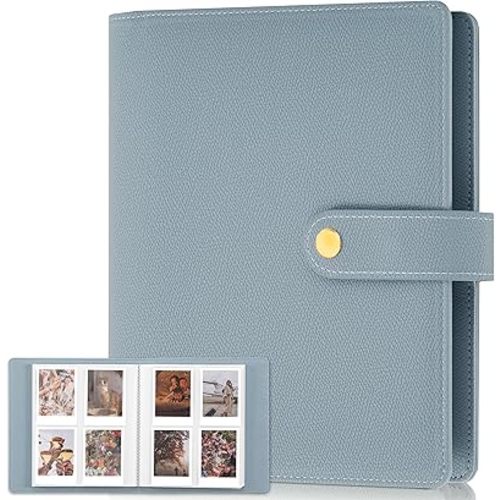 Beautiful Photo Album for 2x3 in Polaroid Photos - Safely Holds Your 300+ Pictures Of Unique Memories - The Perfect Instax Mini Compatible Photo Book To Store Pictures Or Trading Collection Cards
