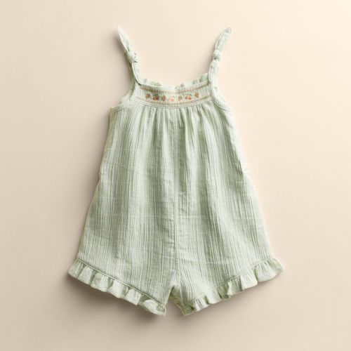 Baby & Toddler Girl Little Co. By Lauren Conrad Ruffle Romper | Baby clothes patterns, Baby clothes patterns sewing, Toddler girl
