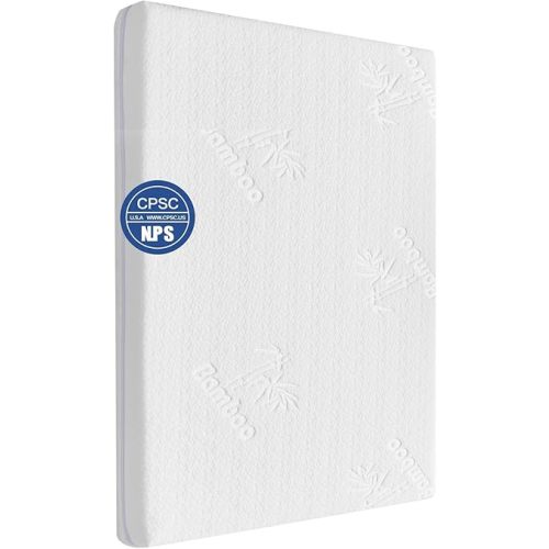 32.5x20 Bassinet Mattress for Delight: 2" Thick Dual Sided Gel Memory Foam Bassinet Mattress for Mika Micky&Delight Beside Me Dreamer Bassinet&Dream On Me Traveler&Dream On Me Skylar Bassinet