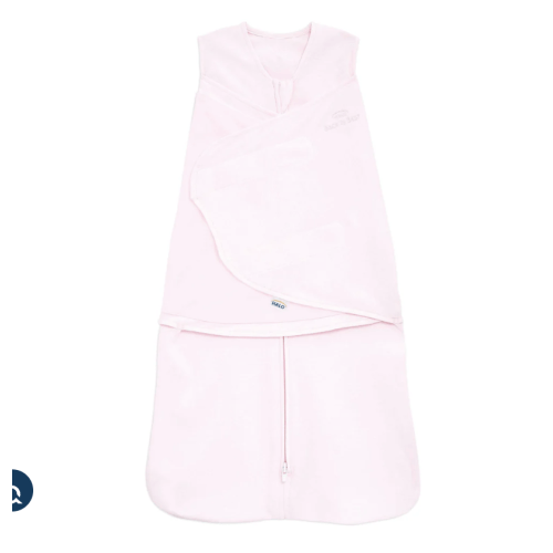 Pink Cotton Muslin Swaddle - Newborn | HALO