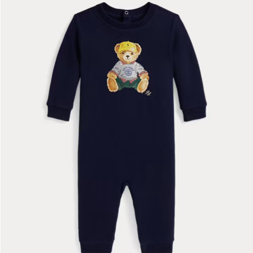 Polo Bear Fleece Coverall