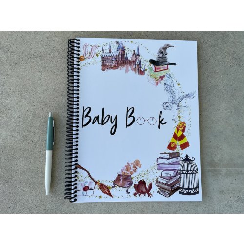 Baby Book | personalized baby book, HP baby, Wizard II baby book
