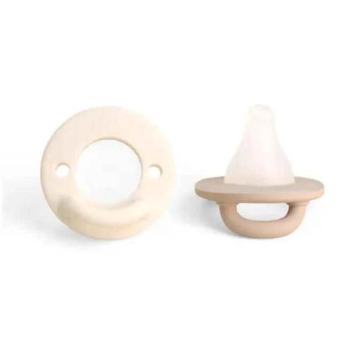 ITZY RITZY *NEW* LATCH & SOOTHE™ BREASTLIKE PACIFIER - TAUP - Little Luxury