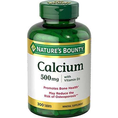 Nature's Bounty Calcium Plus 400 IU Vitamin D3, 300 Tablets | Immune Support & Bone Health