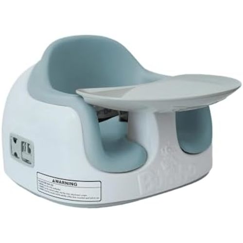 Bumbo 3-in-1 Infant Multi-Seat & Tray, 6-36 Months, White/Desert Mirage