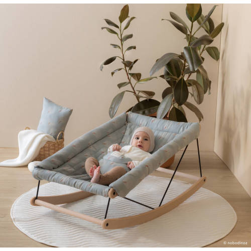 Gatsby Green Baby Bouncer