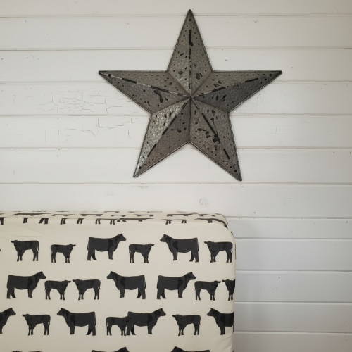 Angus Cows Farm Crib Sheet – DBC Baby Bedding Co