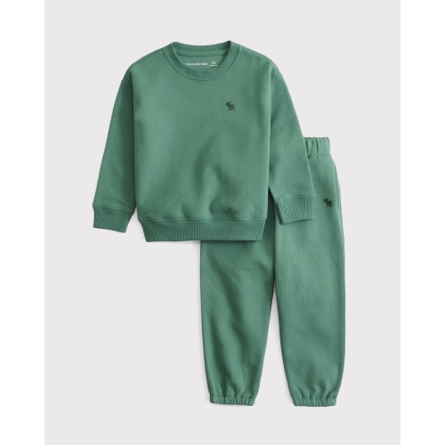 toddler essential icon crew sweatshirt set