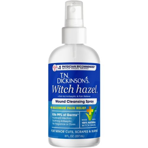 T.N. Dickinson's Witch Hazel Wound Cleansing Spray | 8 Fl Oz