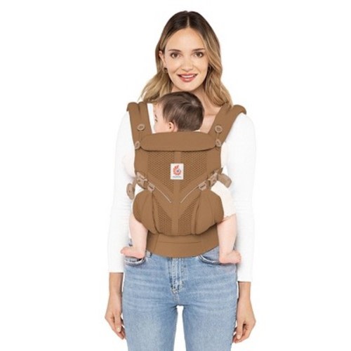 Ergobaby Omni Classic All Carry Positions Breathable Standard Baby Carrier for Newborn to Toddler - Camel