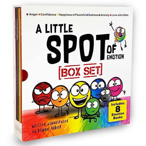 A Little Spot of Emotion 8 Book Box Set (Books 1-8: Anger, Anxiety, Peaceful, Happiness, Sadness, Confidence, Love, &, (Paperback)