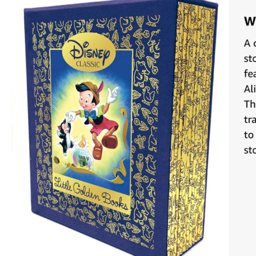 12 Beloved Disney Classic Little Golden Books (Boxed Set)