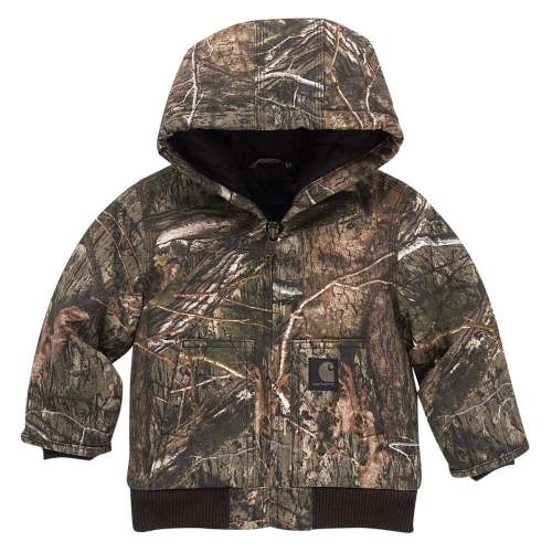 Carhartt Boy's Infant/Toddler Canvas Insulated Camo Active Jacket - Traditions Clothing & Gift Shop