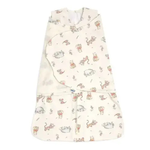 HALO Winnie the Pooh Cotton Swaddle | Size Small