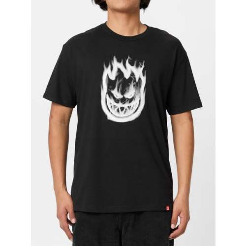 Spitfire Bighead Smoke T-Shirt Black/White | Skate Warehouse