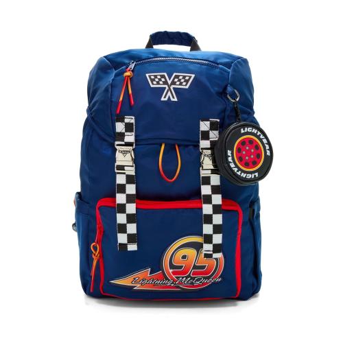 Disney Pixar Cars Lightning McQueen Multi-Pocket Backpack - BoxLunch Exclusive