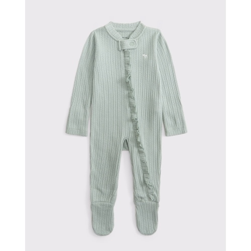 baby essential icon footed one-piece