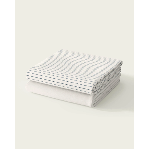 Stripes Organic Mini Crib Sheet Set