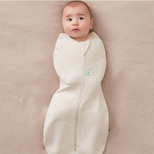 Cocoon Swaddle Sack 1.0 TOG Oatmeal Marle