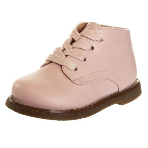 Josmo Baby Boys Girls Unisex Walking Shoes First Step Walker Lightweight Synthetic Non, Slip High Top&nbsp;, Pink, Size: 3.5