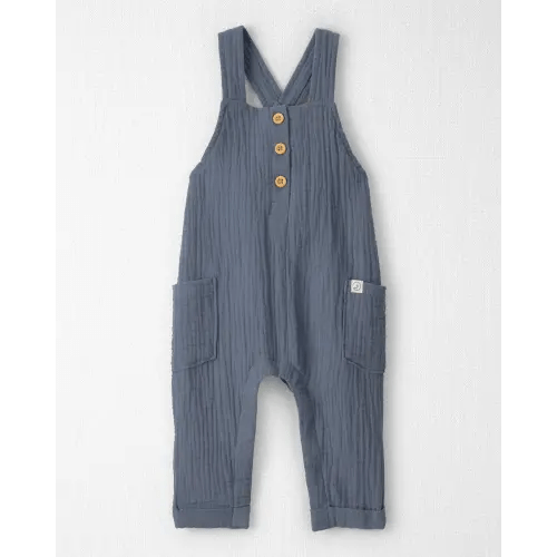 Baby Organic Cotton Gauze Overalls - Little Planet | Carter's