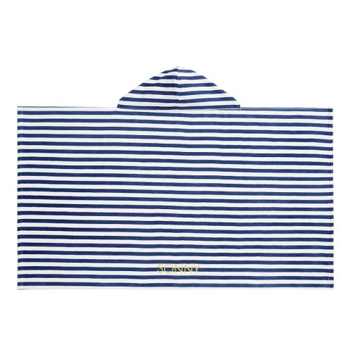 Mini Stripe Kid Beach Hooded Towel UPF 50+