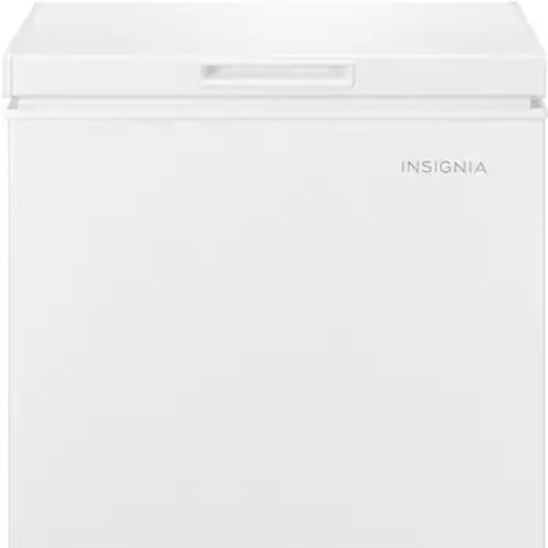 Insignia™ - 3.5 Cu. Ft. Garage-Ready Chest Freezer - White