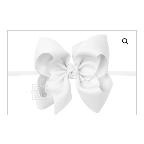Satin Double Knot Bow on Clip