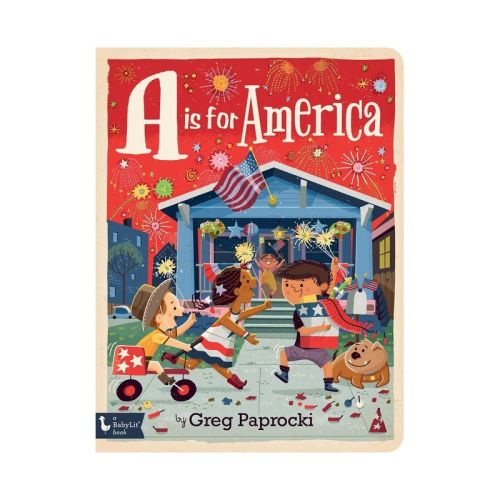 A is for America - (Alphabet Primers) (Board Book)