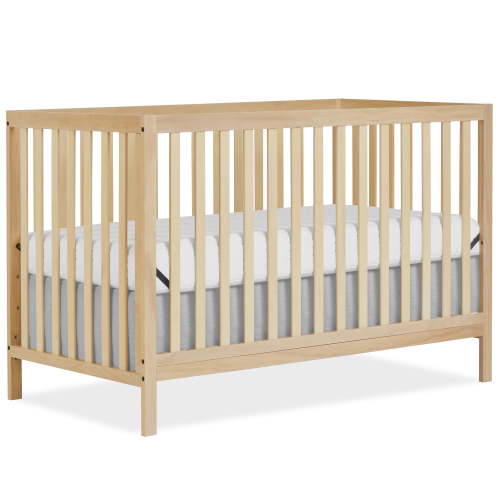 Dream On Me Synergy MOD 5-in-1 Convertible Crib, Converts from Baby Crib to Toddler Bed, Day Bed, Kids Bed and Full Size Bed, Three Adjustable Mattress Height Positions, Natural