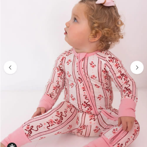 Vintage Love Zipper Romper – In My Jammers