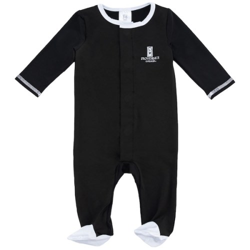 6-9 mo, Youth MiniU BLK Providence Friars LC School Name Magnetic Closure Onsie